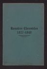 Rountree chronicles, 1827-1840; documentary primer of a Tar Heel faith